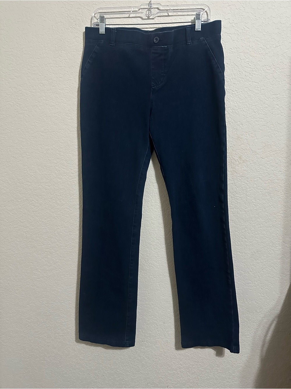 Betabrand Denim Trouser Pants Large